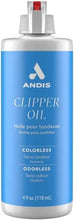 Load image into Gallery viewer, Andis Blade Oil for Grooming Clipper Specially Formulated to Clean and Lubricate The Blade, Extends Blade Life Use Regularly for Maximum Clipper Power and Longer Blade Life – 118 ml - Zeepkbeautysupply