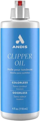 Andis Blade Oil for Grooming Clipper Specially Formulated to Clean and Lubricate The Blade, Extends Blade Life Use Regularly for Maximum Clipper Power and Longer Blade Life – 118 ml - Zeepkbeautysupply