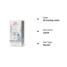 Load image into Gallery viewer, WELLA C/CHARM PERM LIQ H/C 050 -LIGHT DRABBER (COOLING VIOLET) - Zeepkbeautysupply