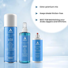 Load image into Gallery viewer, Andis Blade Oil for Grooming Clipper Specially Formulated to Clean and Lubricate The Blade, Extends Blade Life Use Regularly for Maximum Clipper Power and Longer Blade Life – 118 ml - Zeepkbeautysupply