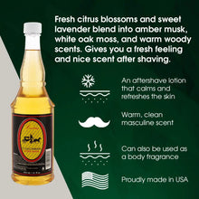 Load image into Gallery viewer, Lustray Coachman After Shave Lotion, Instantly Cools, Tones, Refreshes The Skin After Shaving 14 fl oz - Zeepkbeautysupply