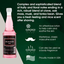 Load image into Gallery viewer, Clubman Lustray Draggon Noir Eau De Toilette, Post Shave Lotion, Soothes Skin After Shaving, 14 fl oz - Zeepkbeautysupply