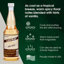 Load image into Gallery viewer, Clubman Lustray Bay Rum After Shave Lotion, 14 fl oz - Zeepkbeautysupply