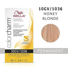 Load image into Gallery viewer, WELLA C/CHARM PERM LIQ H/C 10GV/1036 -HONEY BLONDE - Zeepkbeautysupply