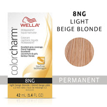 Load image into Gallery viewer, WELLA C/CHARM PERM LIQ H/C 8NG LIGHT BEIGE BLONDE - Zeepkbeautysupply