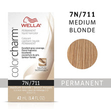 Load image into Gallery viewer, WELLA C/CHARM PERM LIQ H/C 7N/711 -MED BLONDE - Zeepkbeautysupply