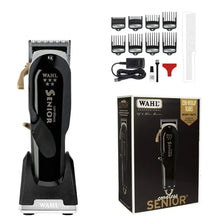 Load image into Gallery viewer, Wahl Professional 5 Star Series Cordless Senior Clipper with Adjustable Blade, Lithium Ion Battery with 70 Minute Run Time for Professional Barbers and Stylists - Model 8504-400 - Zeepkbeautysupply
