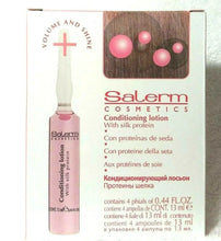 Load image into Gallery viewer, Salerm Cosmetics Conditioning Lotion with Silk Protein-4 phials of .44oz/13ml - Zeepkbeautysupply
