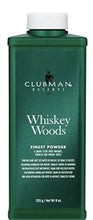 Load image into Gallery viewer, Clubman Pinaud Reserve Finest Powder Whiskey Woods 9oz/225g - Zeepkbeautysupply