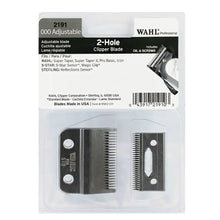 Load image into Gallery viewer, WAHL BLADE 2191 2HOLE / 000 / ADJUSTABLE CLIPPER BLADE - Zeepkbeautysupply
