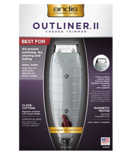 Load image into Gallery viewer, Andis Outliner II Trimmer Professional Gray (04603) - Zeepkbeautysupply