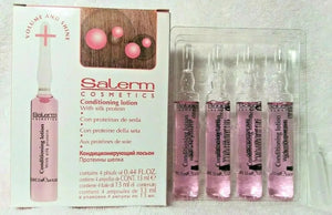 Salerm Cosmetics Conditioning Lotion with Silk Protein-4 phials of .44oz/13ml - Zeepkbeautysupply