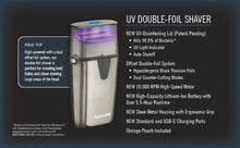 Load image into Gallery viewer, BaBylissPRO UVFOIL Matte Black UV Double-Foil Shaver | FXLFS2MB - Zeepkbeautysupply