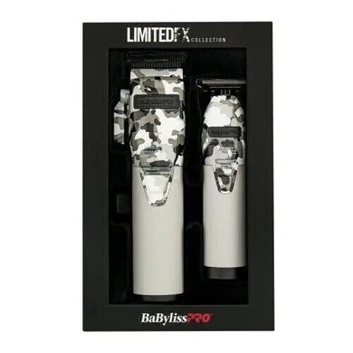 BaByliss PRO Limited FX Collection Clipper & Trimmer Black Camo Set - BRAND NEW - Zeepkbeautysupply