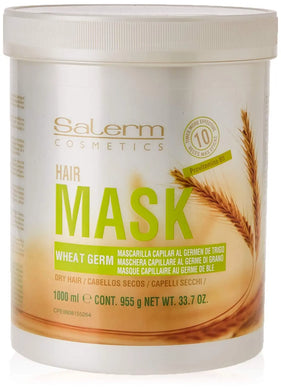 Salerm Wheat Germ Mascarilla Capilar Conditioning Treatment, 33.7 Ounce freeshipping - Zeepkbeautysupply, Hair Treatment Product | Treatment Mask | Zeepk Beauty & Barber Supply