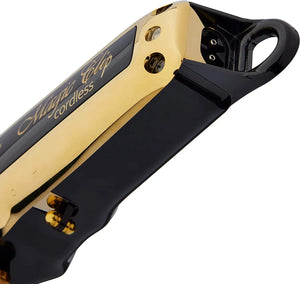 Wahl Professional 5 Star Gold Cordless Magic Clip Hair Clipper with 100+ Minute Run Time for Professional Barbers and Stylists - Model 8148-700 - Zeepkbeautysupply
