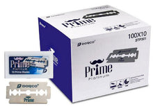 Load image into Gallery viewer, Dorco Prime Double Edge Razor Blades 100ct freeshipping - Zeepkbeautysupply, Razor Blades For Hair | Dorco Blades | Zeepk Beauty &amp; Barber Supply
