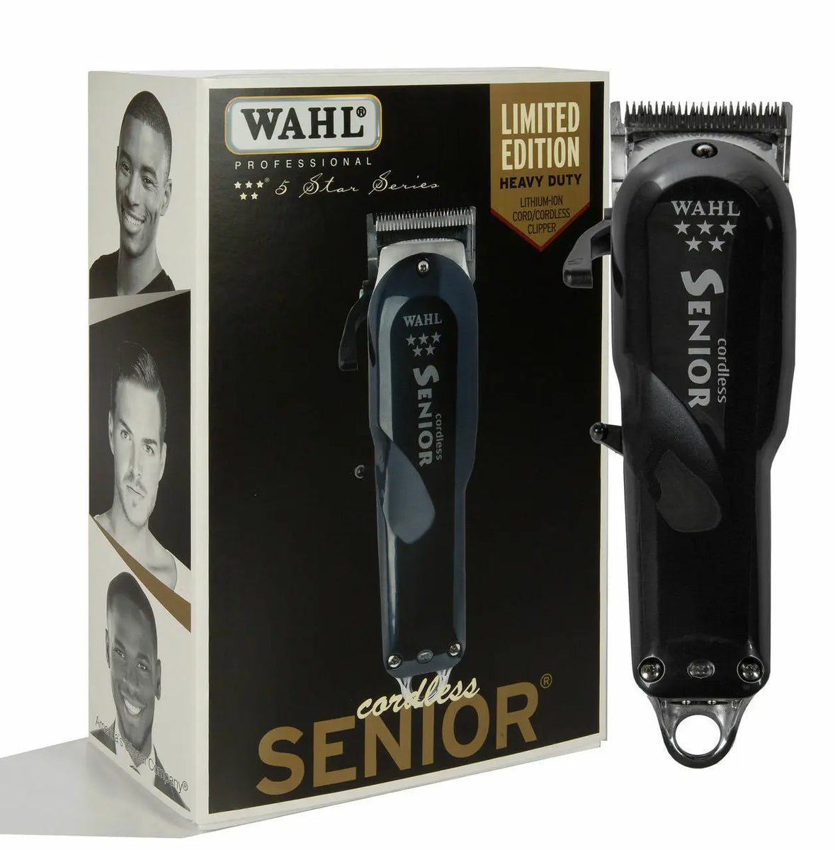 Wahl Professional 5 Star Series Cordless Senior Clipper with Adjustabl