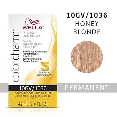 WELLA C/CHARM PERM LIQ H/C 10GV/1036 -HONEY BLONDE - Zeepkbeautysupply