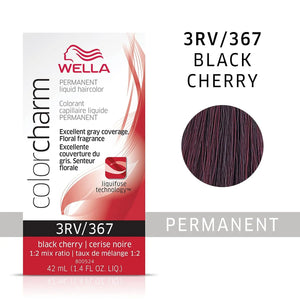 WELLA C/CHARM PERM LIQ H/C 3RV/367 BLACK CHERRY - Zeepkbeautysupply