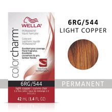 Load image into Gallery viewer, WELLA C/CHARM PERM LIQ H/C 6RG/544 LIGHT COPPER - Zeepkbeautysupply
