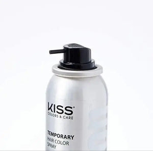 KISS Tintation Temporary Hair Color Spray 2.82 oz (TCS01) Jet Black - Zeepkbeautysupply