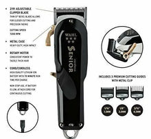 Load image into Gallery viewer, Wahl Professional 5 Star Series Cordless Senior Clipper with Adjustable Blade, Lithium Ion Battery with 70 Minute Run Time for Professional Barbers and Stylists - Model 8504-400
