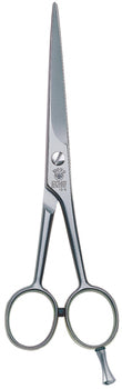 Dovo #16 Hair Shears, Stainless Steel, Corrugated Edge Style, Made in Germany (5.5