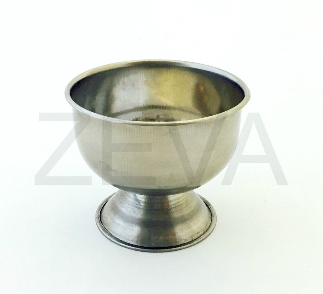 Traditional Stainless Steel Barber Shaving Cup Bowl Mug for Soap & Cream freeshipping - Zeepkbeautysupply