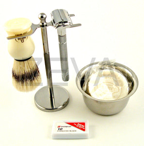 Safety Razor Shaving Set | Razor Set | Zeepk Beauty & Barber Supply