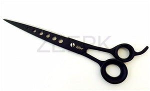 Pro 8” Barber Hair Styling Shear Scissor Black Matte freeshipping - Zeepkbeautysupply