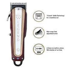 Wahl Professional 5 Star Cordless Legend Hair Clipper with 100+ Minute Run  Time for Professional Barbers and Stylists