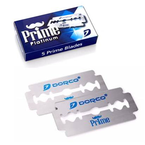 Dorco Prime Platinum Double Edge Razor Blades freeshipping - Zeepkbeautysupply