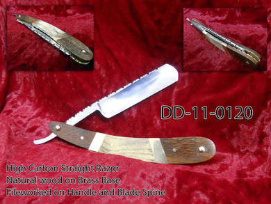 ZEVA CUSTOM HAND MADE CARBON STEEL STRAIGHT RAZOR / KNIFE freeshipping - Zeepkbeautysupply