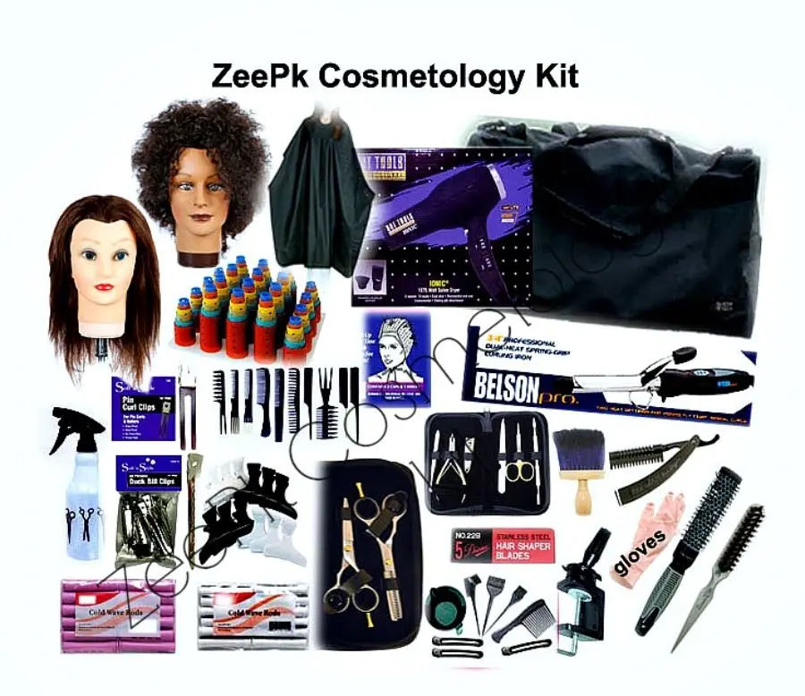 ZeePk Cosmetology School Student Kit for Hair Styling ZeePk Cosmetology School Student Kit for Hair Styling