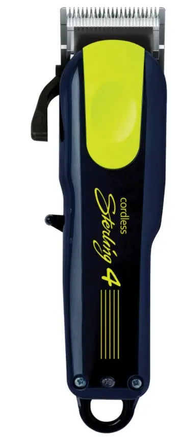 Wahl limited edition sterling 4 cordless li clipper – dark navy blue and yellow freeshipping - Zeepkbeautysupply
